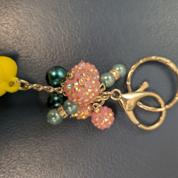 Disney Tinkerbell Bad Charm Or Keychain With Beads - Picture 5 of 6